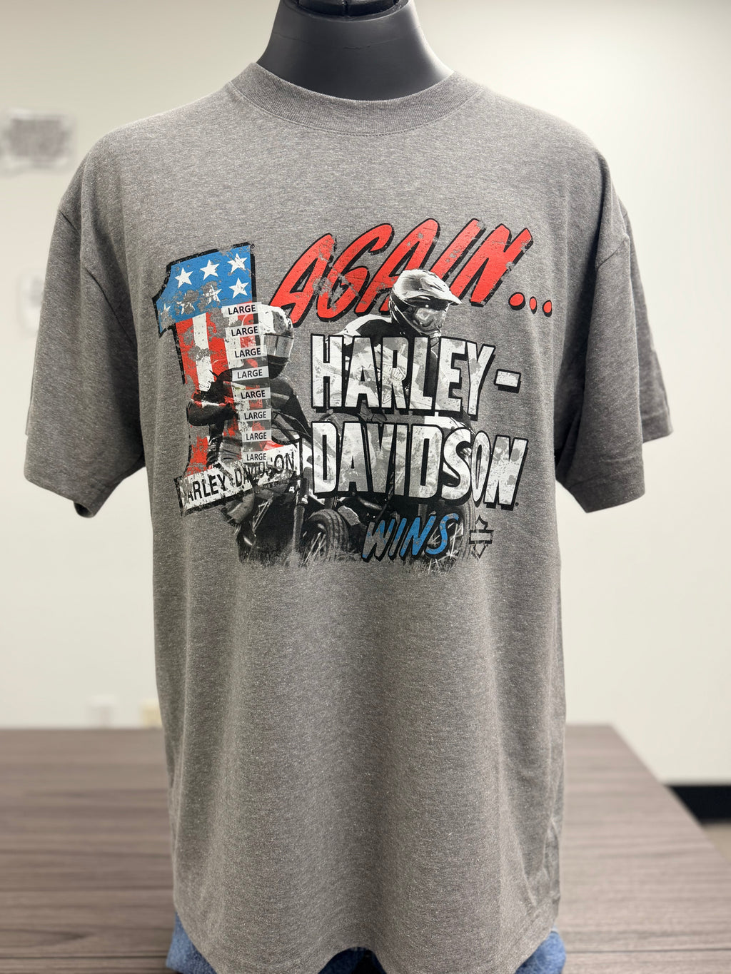 #1 AGAIN MENS T-SHIRT