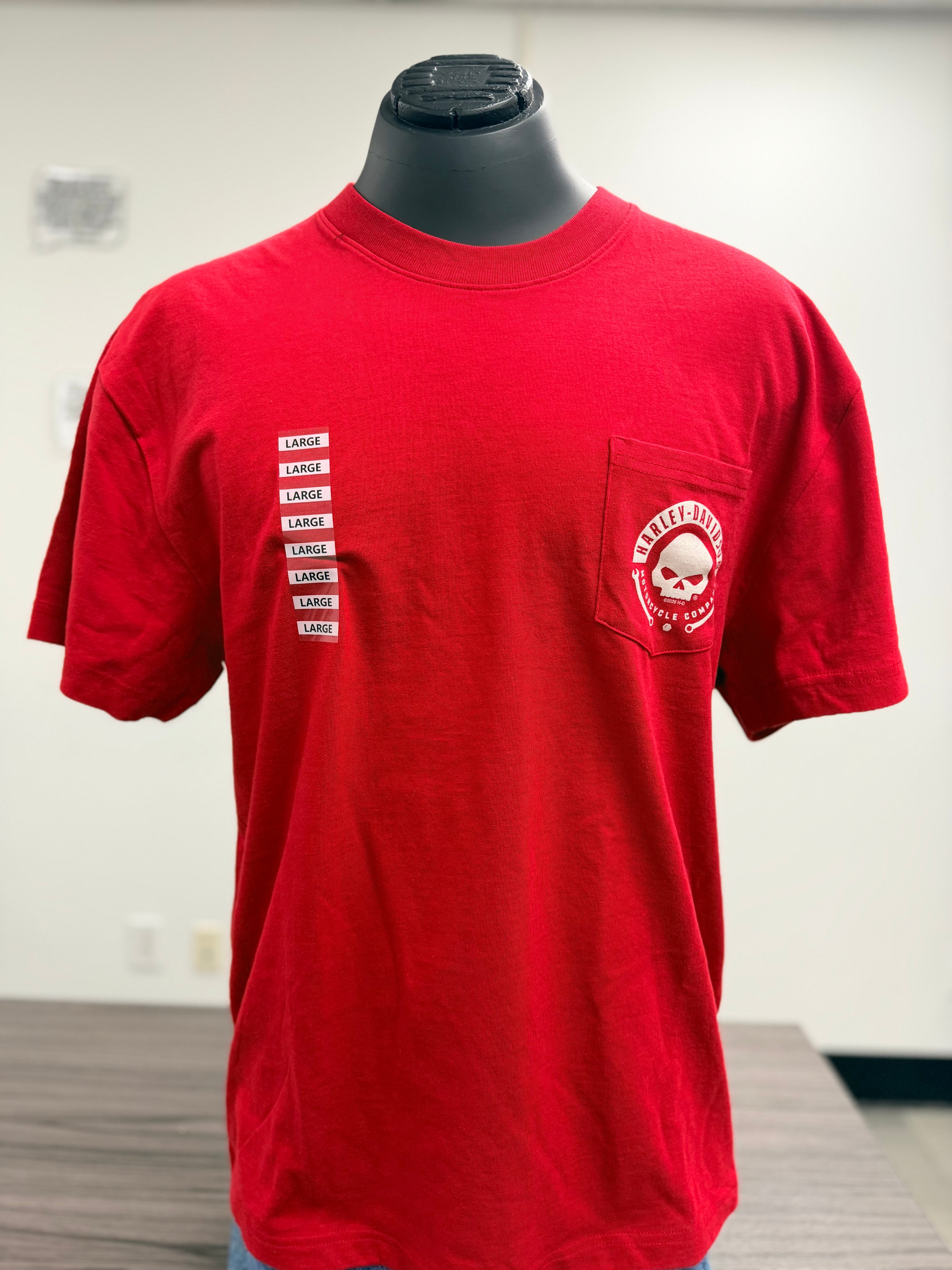 CLASSIC WILLIE G MENS POCKET T-SHIRT