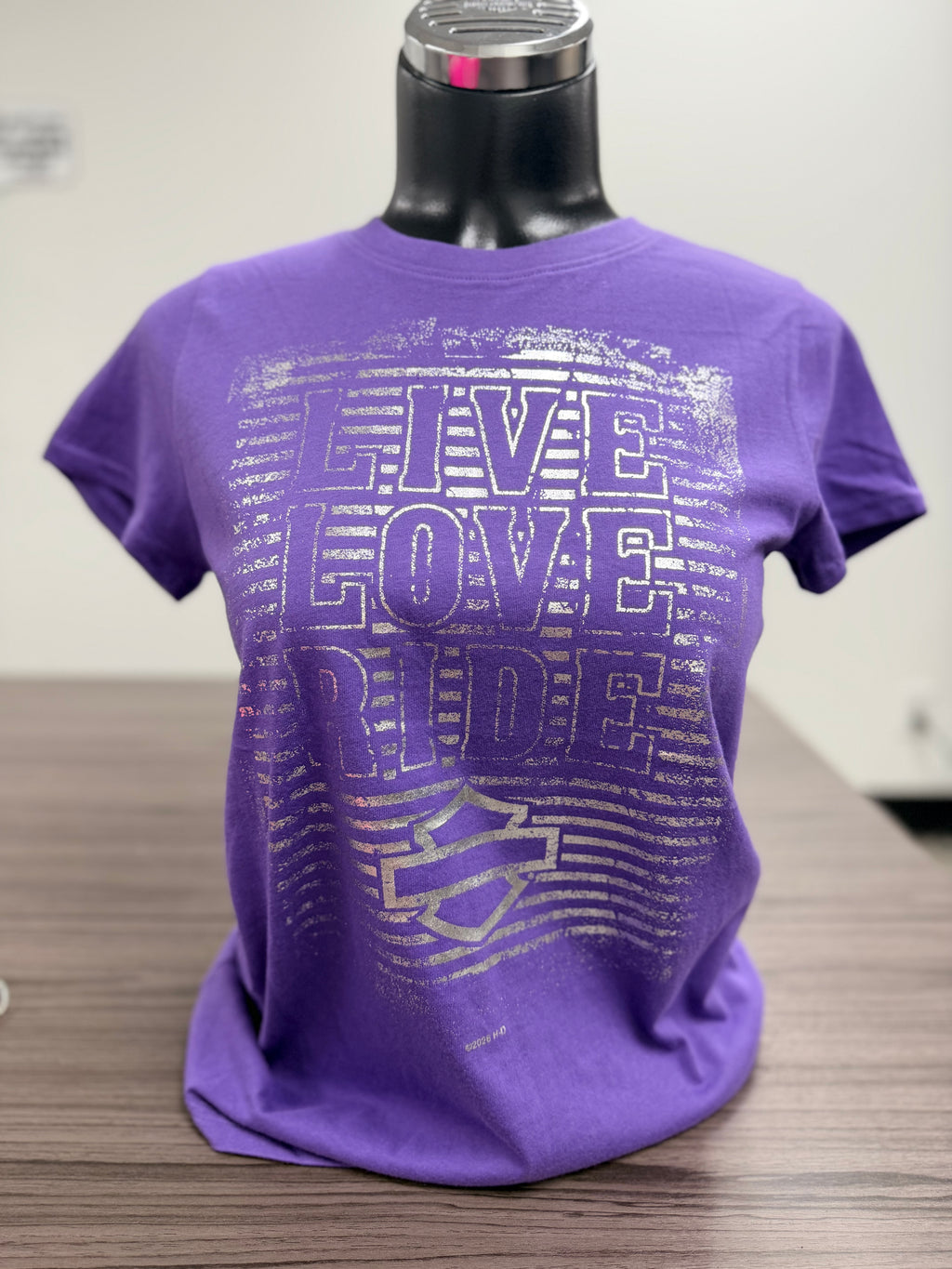LIVE TO RIDE WOMENS T-SHIRT