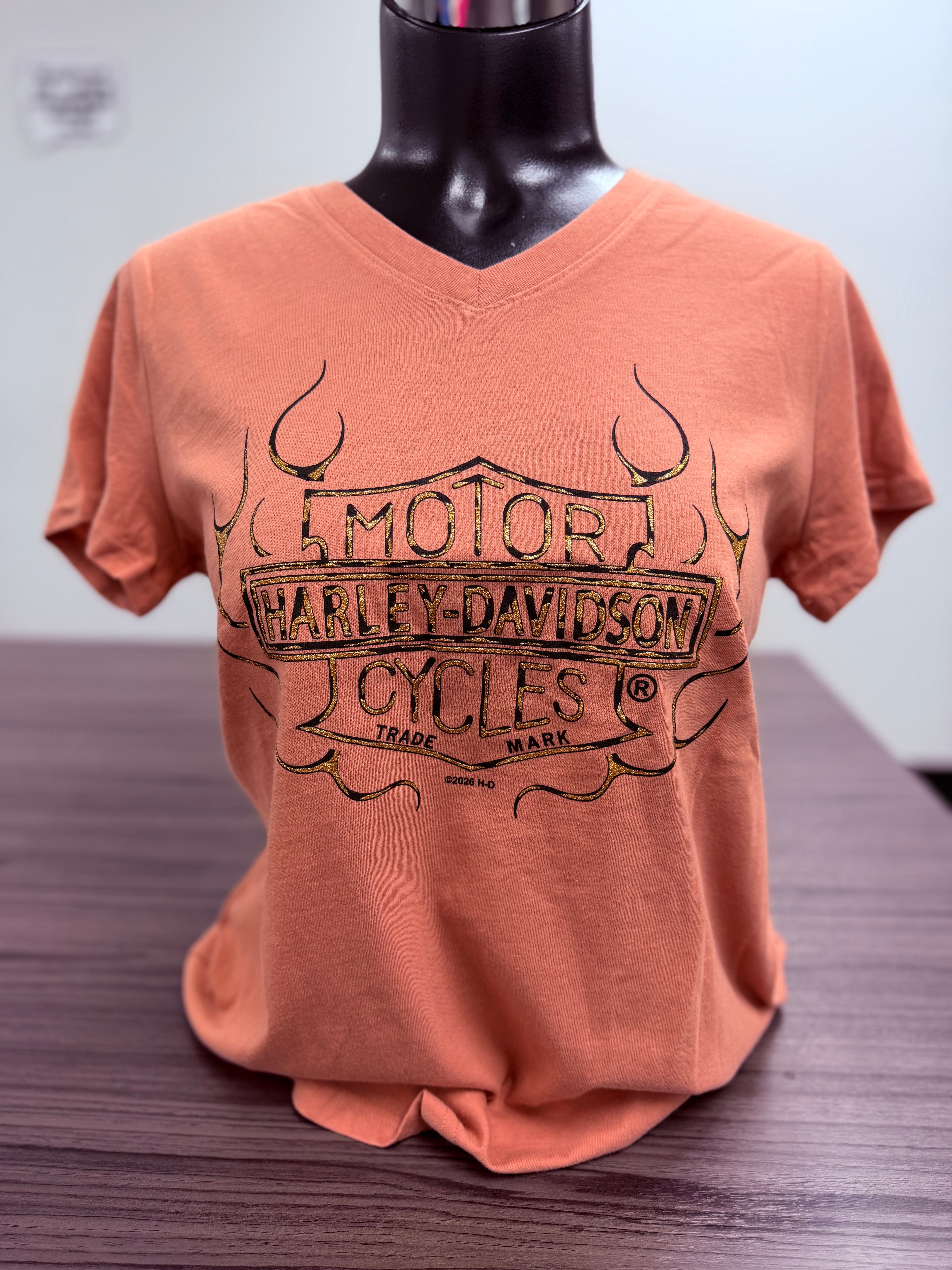FIRE IT UP WOMENS V-NECK SHIRT