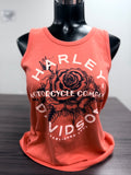RINGED ROSE WOMENS TANK TOP