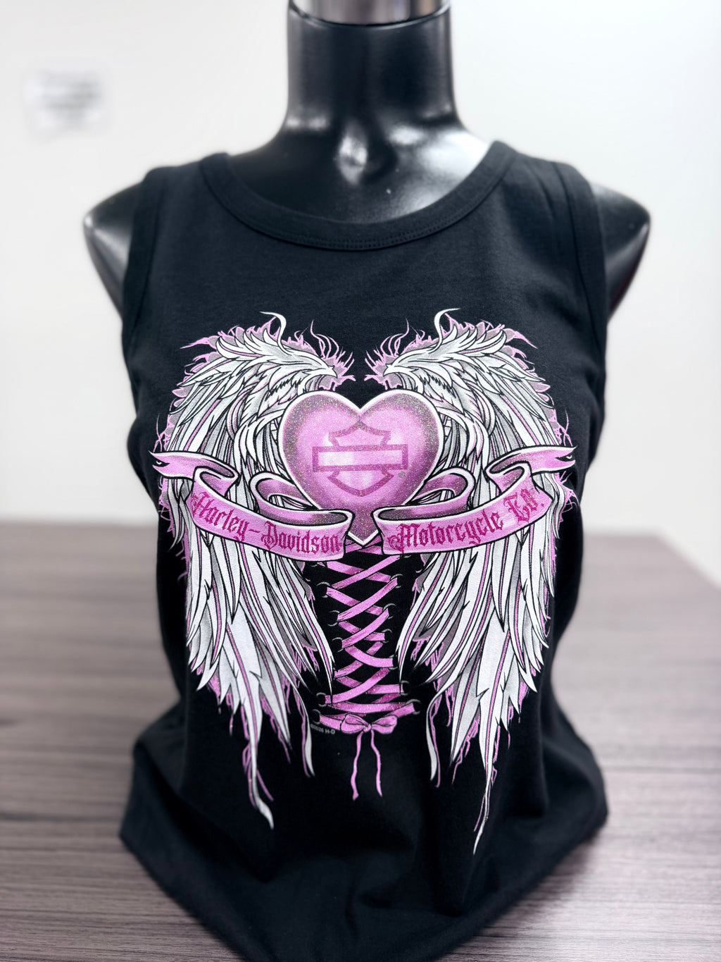 WING LACE WOMENS TANK TOP