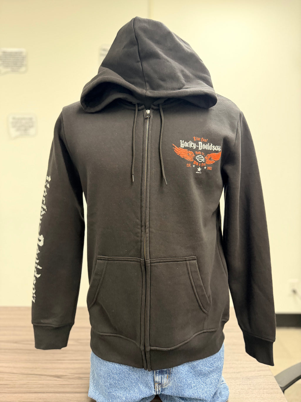 WILD ROCKER MENS ZIP HOODIE