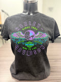 H-D WILLIE ROUND DYED T-SHIRT
