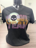 HOWL YEAH V-NECK SHIRT