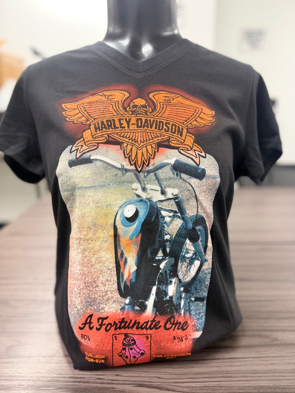 H-D FLY V-NECK SHIRT
