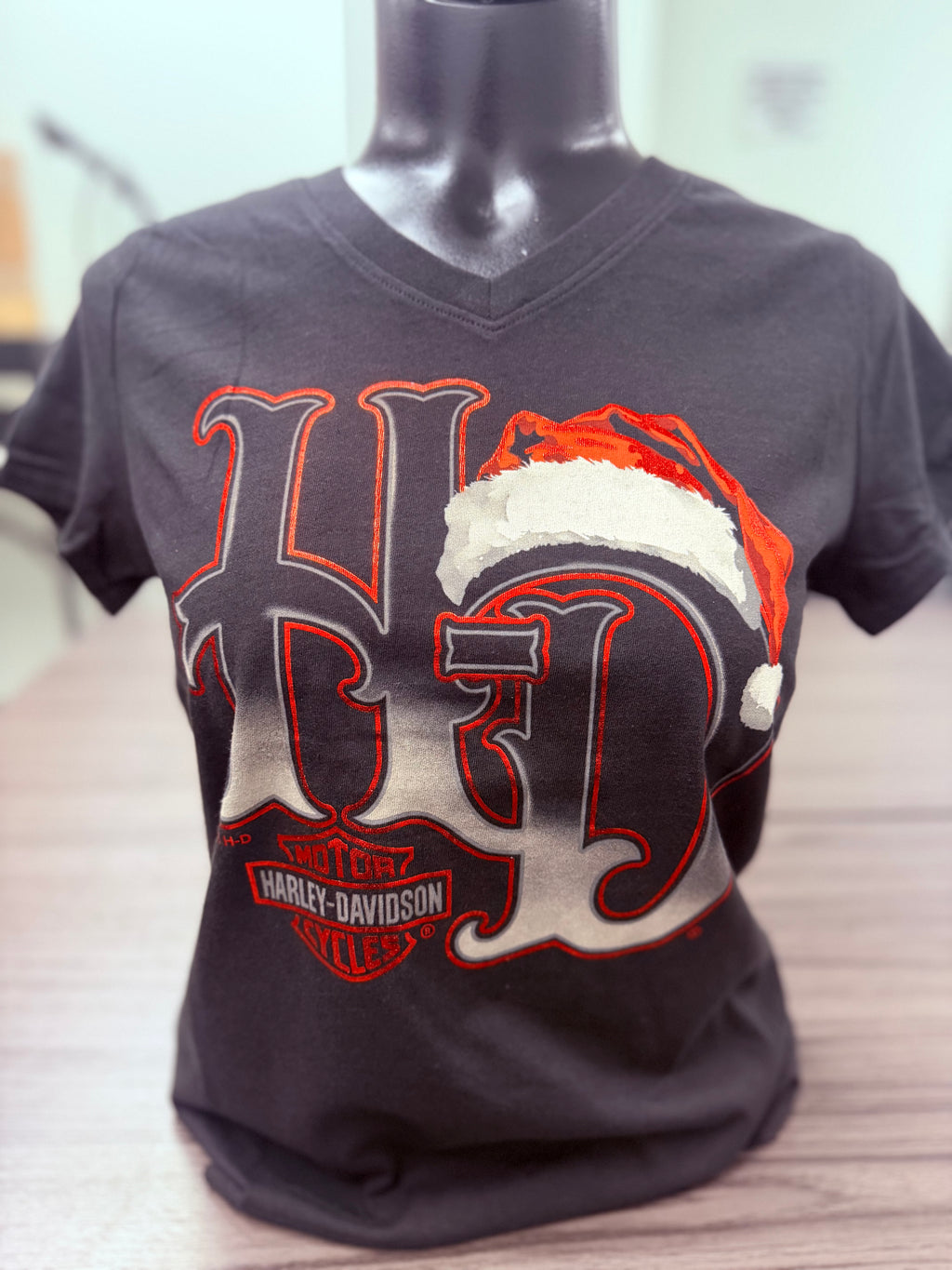H-D SPIRIT V-NECK T-SHIRT