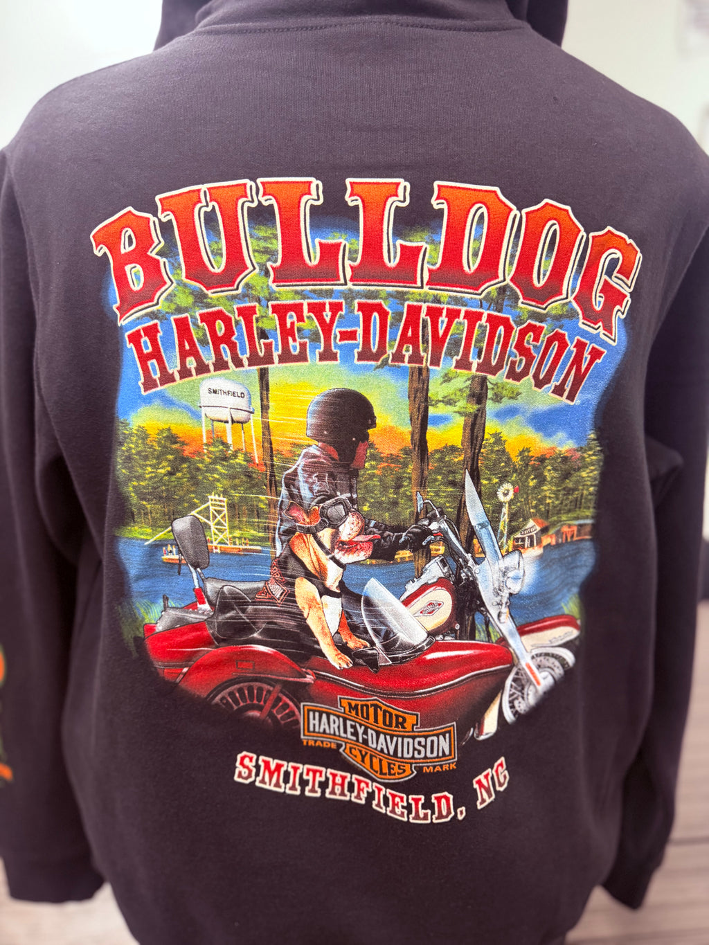 H-D MOTOR FLAMES HOODIE