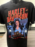 HORROR FLICK DYED T-SHIRT