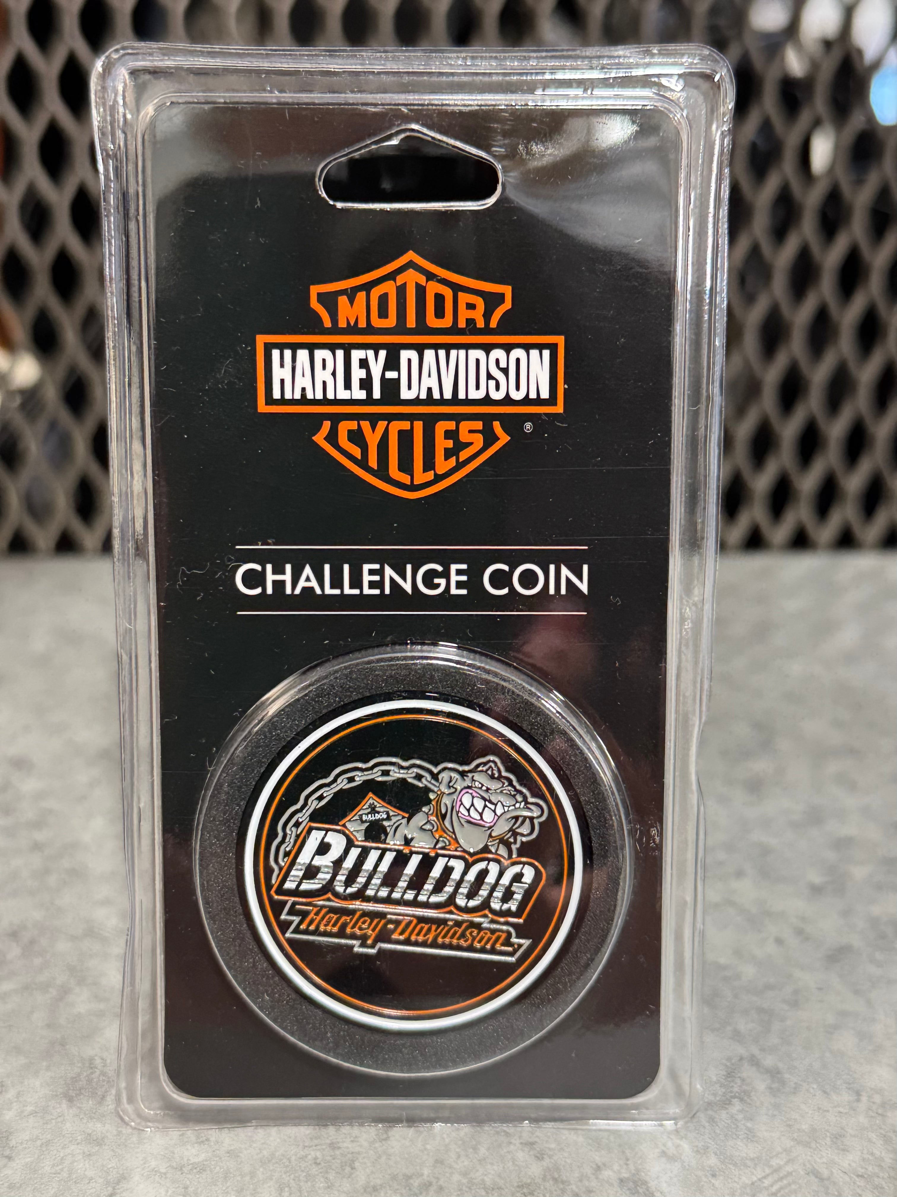 BULLDOG CHALLENGE COIN