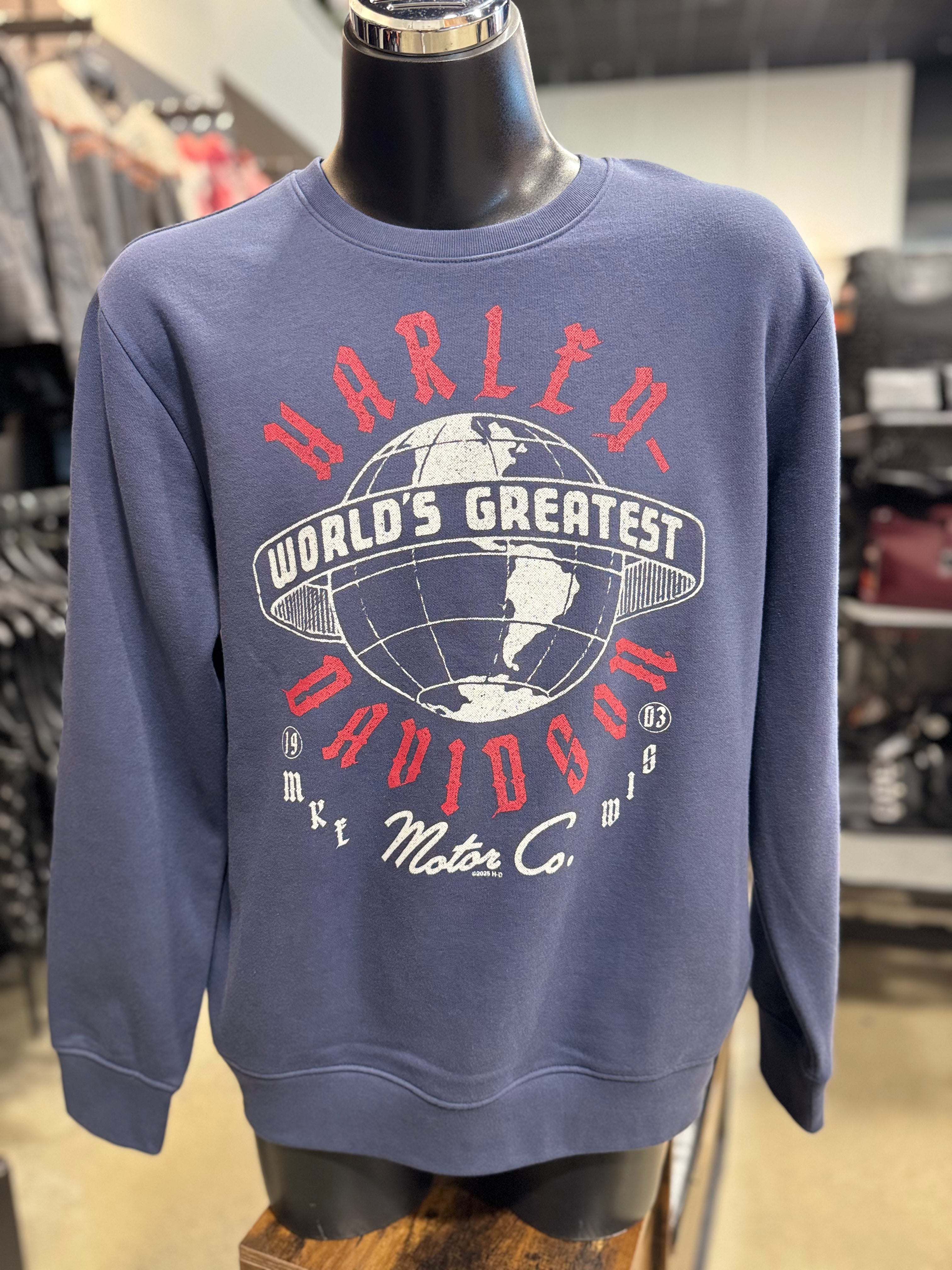 HD Global Mens Crew Sweatshirt