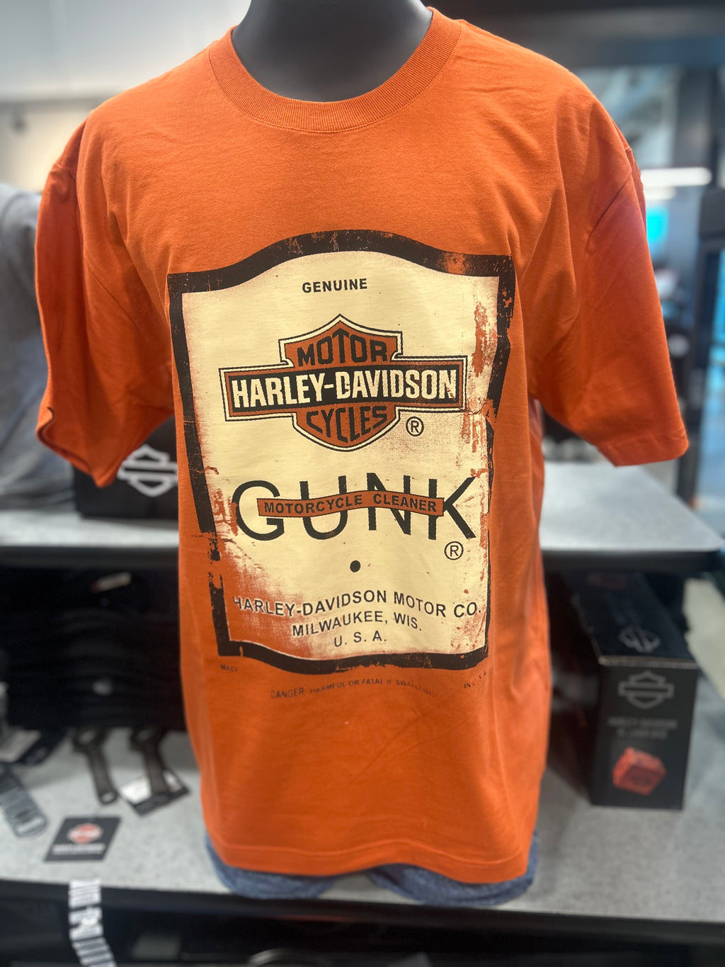 GUNK LABEL MENS T-SHIRT